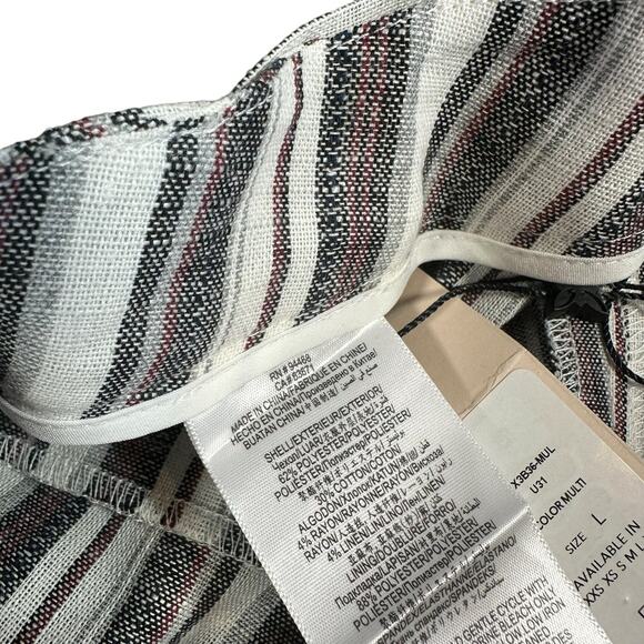 BCBGeneration Women's High Waisted Short with Tie Belt Size L - Picture 7 of 8